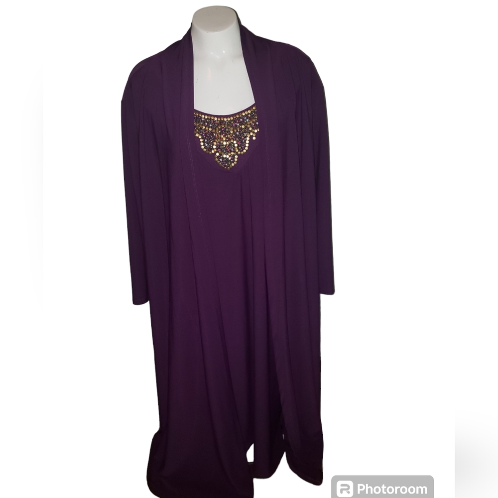 HAANI Woman royal purple top size 3X